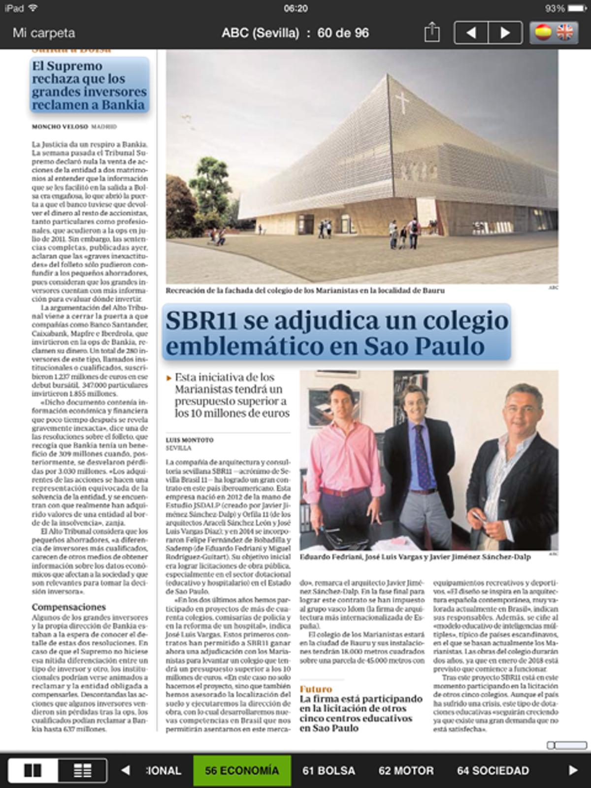 2016 Febrero. Noticia ABC SBR11